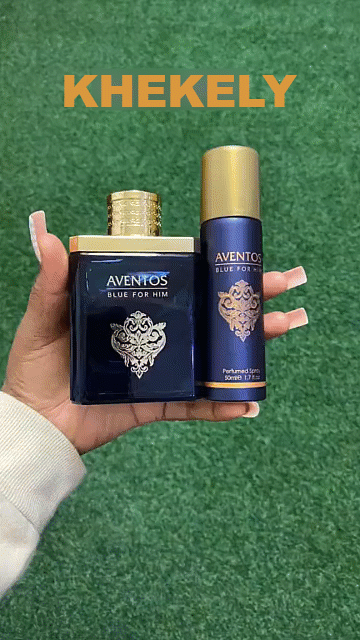 Eau de Parfum + Déodorant 2 en 1, Aventos Blue for Him
