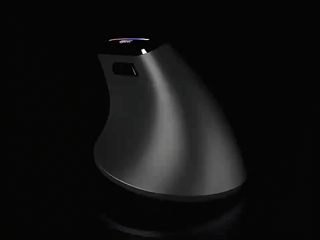 Souris Ergonomique Gaming Sans Fil RGB 8D – Triple Mode (2 Bluetooth + USB), rechargeable