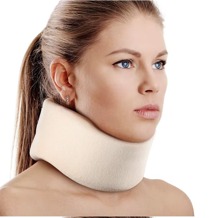 Collier Cervical universel réglable, attelle de cou pour le sommeil, soulage les douleurs cervicales - KHEKELY